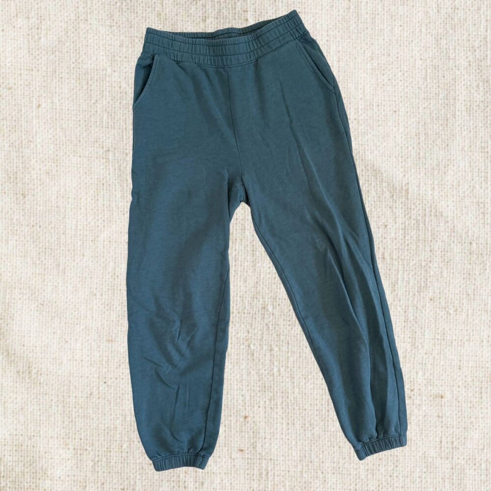American Eagle Blue Jogger Sweatpants Size Small Pockets Soft AEO Casual Lounge